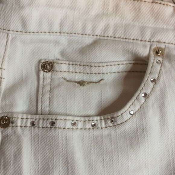 R.M. Williams The Bush Buttfitter Women's White Jeans. Size 32 - Picture 8 of 11